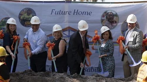 Raymond James associates help break ground on Parc's new Children's Services Center